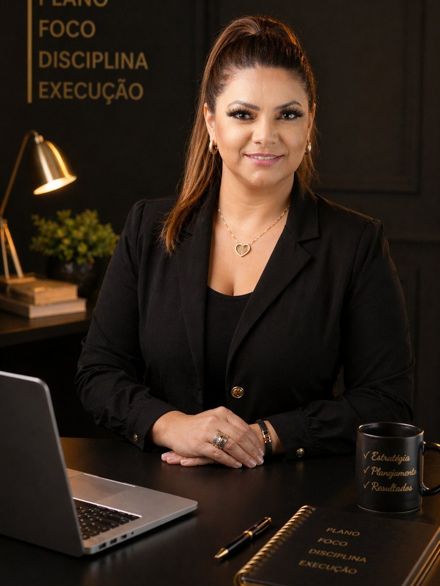 Depois - foto profissional gerada por IA
